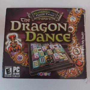 The Dragon Dance PC CD-ROM, Jewel Case, 2009, Mahjongg w Puzzle Twist! EXCELLENT